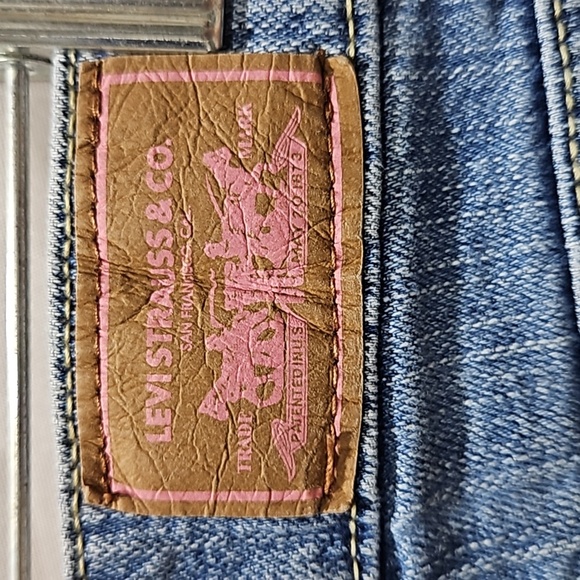 Child's, Denim Jeans, Levi's, 517 Stretch, Flare, Sz 5 Slim, Elastic Waist - Picture 15 of 17